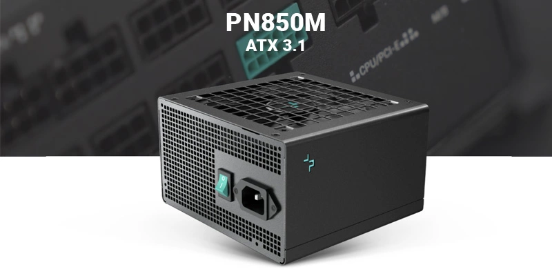 Nguồn máy tính Deepcool PN850M PCIE5 850W 80 Plus Gold R-PN850M-FC0B-EU