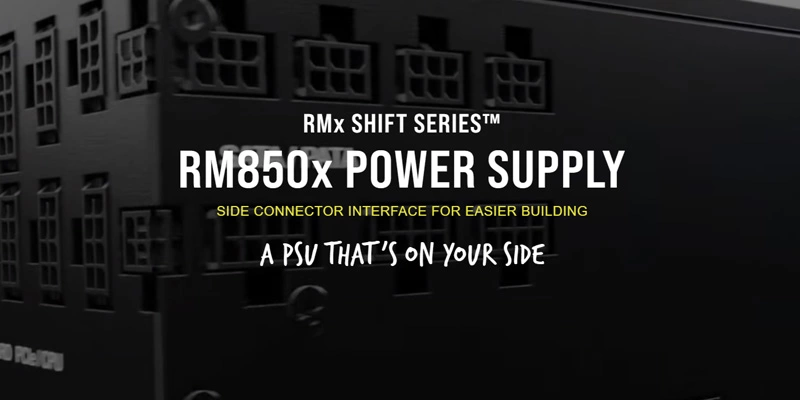 Nguồn máy tính Corsair RM850x Shift White 850W 80 Plus Gold CP-9020274-NA