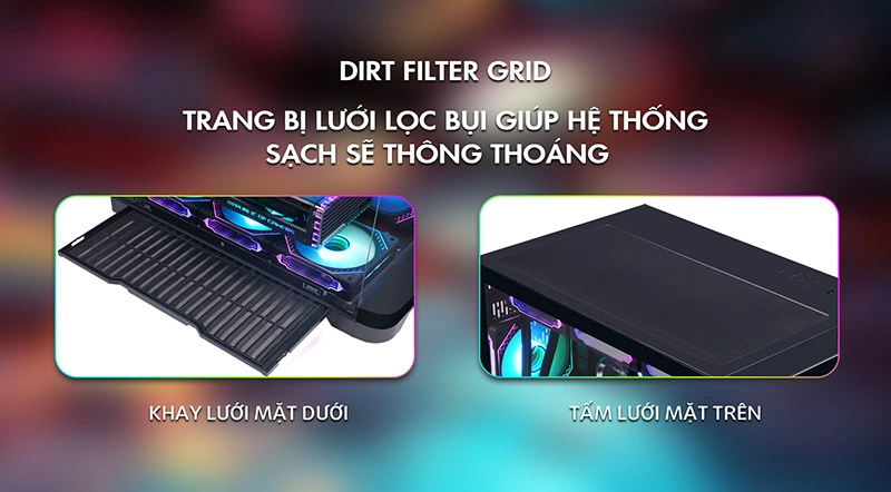 Trang bị lưới lọc Trang bị lưới lọc