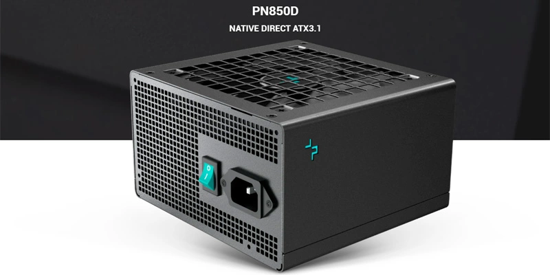 Nguồn máy tính Deepcool PN850D PCIE5 850W 80 Plus Gold R-PN850D-FC0B-EU