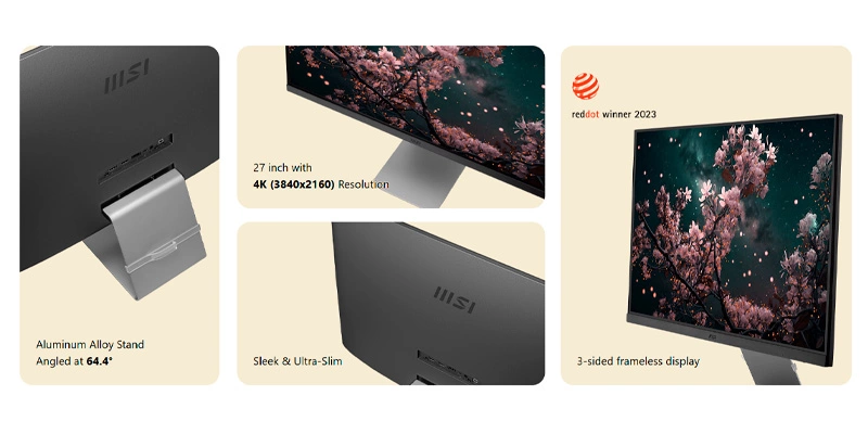 Hiệu suất vượt trội với độ phân giải 4K và tấm nền IPS Hiệu suất vượt trội với độ phân giải 4K và tấm nền IPS