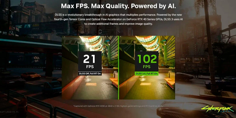 Công nghệ Ray Tracing và DLSS 3 cho hình ảnh chân thực Công nghệ Ray Tracing và DLSS 3 cho hình ảnh chân thực
