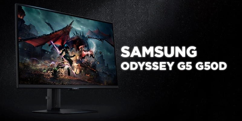 Màn hình Samsung Odyssey G5 G50D 32 Inch IPS 2K 180Hz LS32DG502EEXXV: Hiệu năng đỉnh cao, trải nghiệm hoàn hảo