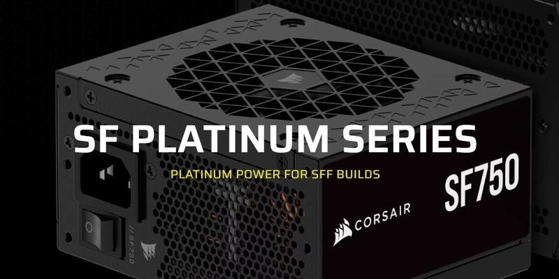 Nguồn máy tính Corsair SF750 PCIE5 750W 80 Plus Platinum CP-9020284-NA