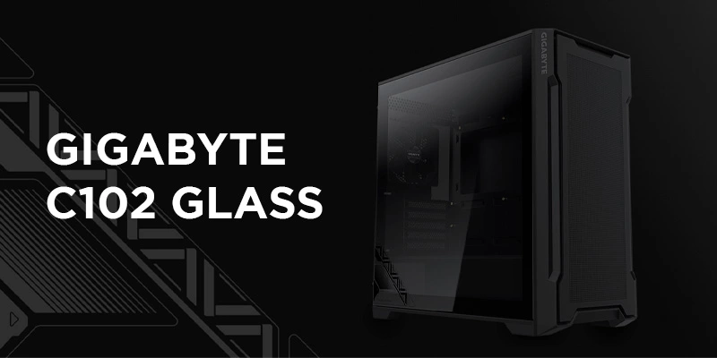 Case máy tính Gigabyte C102G Glass Black GB-C102G