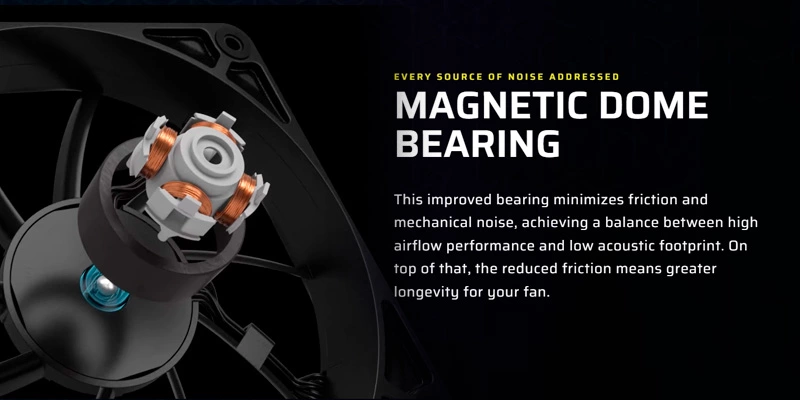 Fan Case Corsair RS120 ARGB 120mm PWM Black