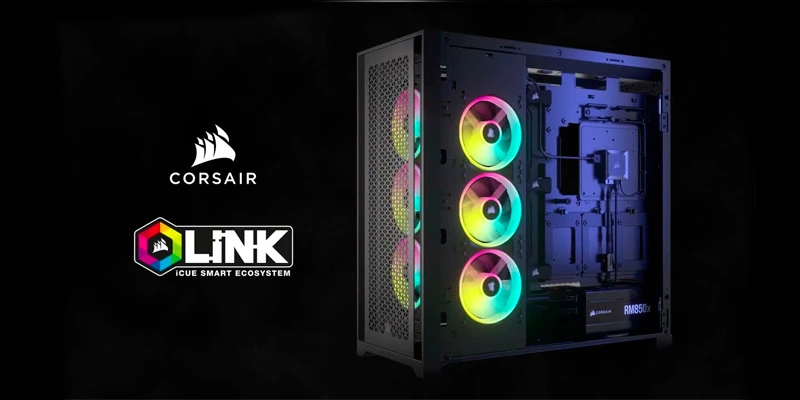 Đơn giản hóa kết nối với iCUE LINK Đơn giản hóa kết nối với iCUE LINK