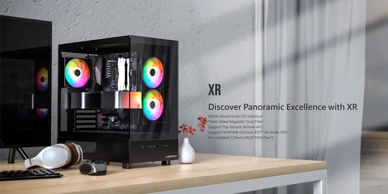 Case máy tính Montech XR BLACK CAXRBLMT