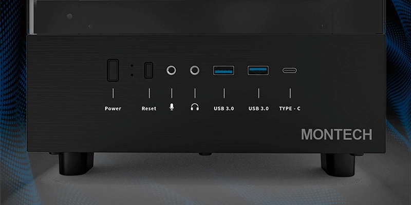 Case - Thùng máy Montech XR BLACK CAXRBLMT