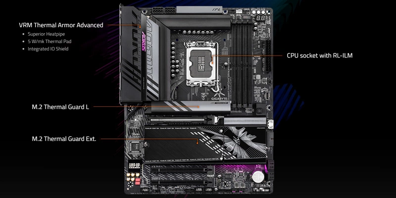 Tản nhiệt hiệu quả, hoạt động ổn định