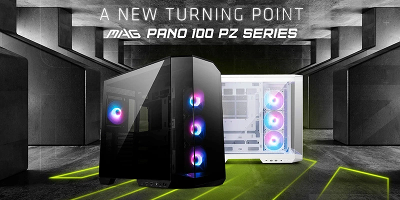 Case máy tính MSI MAG PANO 100R PZ WHITE