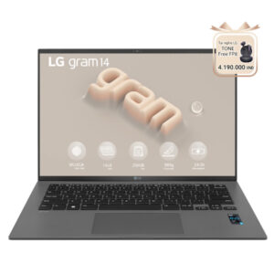 Laptop LG Gram 14Z90R-G.AH53A5 (i5 1340P/ 16GB/ 256GB SSD/14 inch WUXGA/Win11/ Grey)