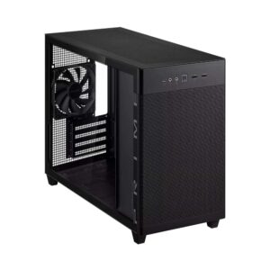 Case máy tính MicroATX Asus Prime AP201 Tempered Glass Black