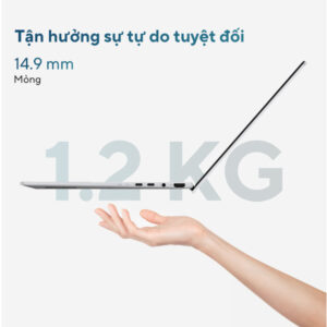 Laptop Asus Zenbook 14 OLED UX3405MA-PP151W (Ultra 5 125H/ 16GB/ 512GB SSD/ 14 inch 3K/ 120Hz/ Win11/ Blue/ Vỏ nhôm)