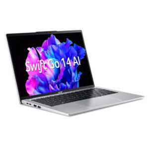 Laptop Acer Swift Go AI 2024 SFG14-73-53X7 NX.KSLSV.001 (Ultra 5 125H/ 16GB/ 512GB SSD/ 14 inch 2.8K/ Win11/ Silver/ Vỏ nhôm/ 1Y)
