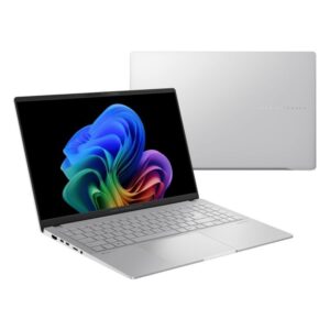 Laptop Asus Vivobook S 15 OLED S5507QA-MA090WS (Snapdragon X1E/ 32GB/ 1TB SSD/ 15.6inch 3K/ 120Hz/ Win 11/ Office/ Silver/ Vỏ nhôm)