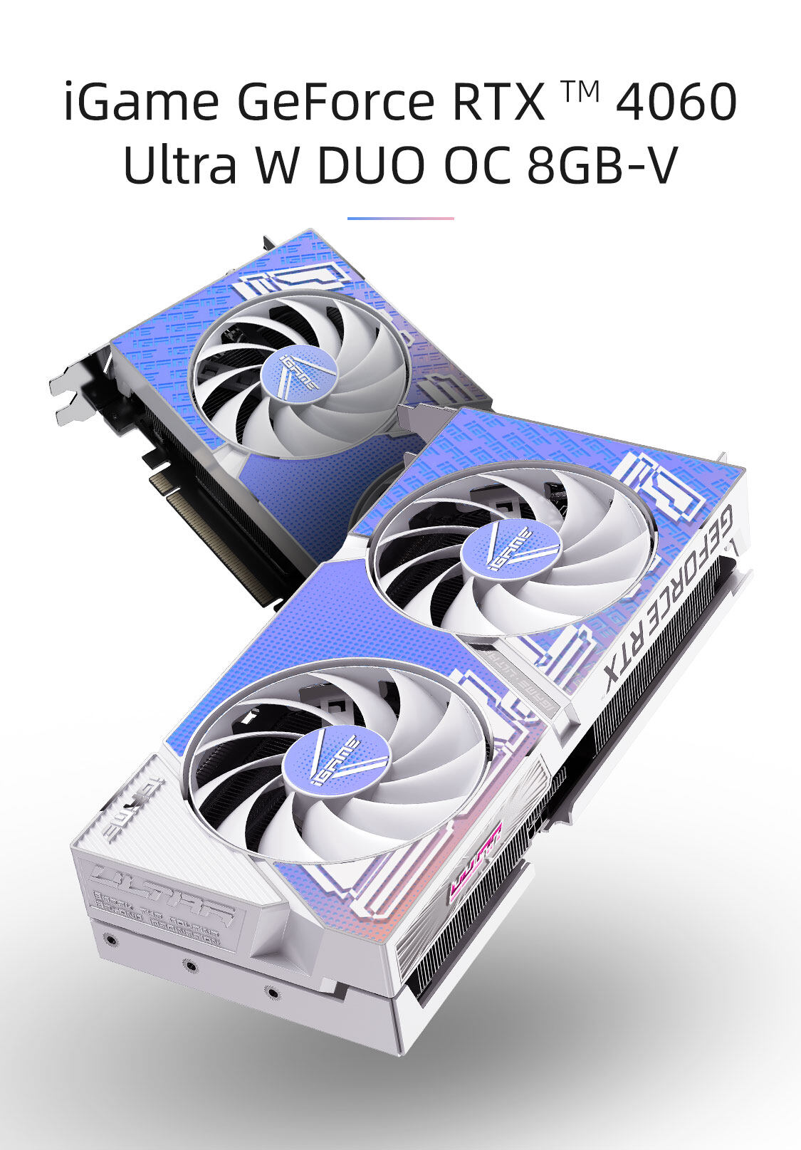 VGA Colorful iGame GeForce RTX 4060 Ultra W DUO OC 8GB-V GDDR6 RTX-4060-Ultra-W-DUO-OC-8GB-V