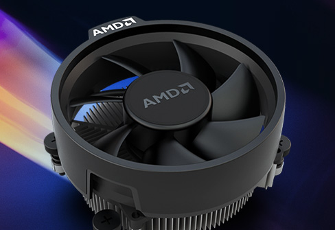 Tản nhiệt AMD Wraith Stealth Cooler đi kèm