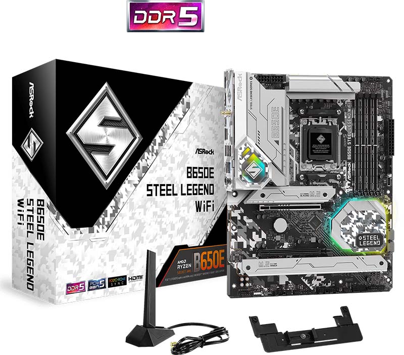 Mainboard PC ASRock B650E Steel Legend WiFi