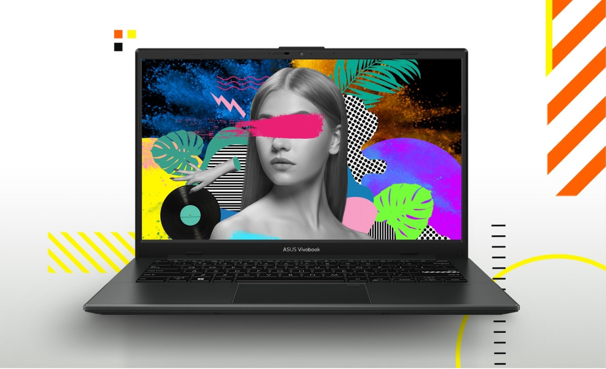 Laptop Asus Vivobook Go 14 E1404F Màn hình sống động Laptop Asus Vivobook Go 14 E1404F Màn hình sống động