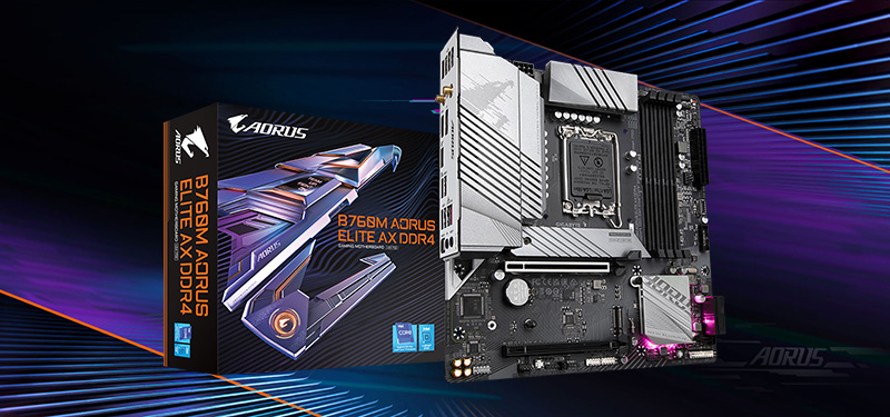 Mainboard PC Gigabyte B760M AORUS ELITE AX DDR4