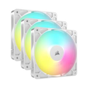 Bộ ba Fan Case Corsair RS120 ARGB 120mm PWM White CO-9050185-WW