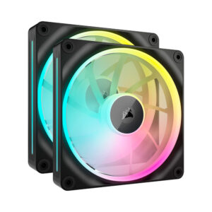 Bộ hai Fan Case Corsair iCUE LINK LX140 RGB 140mm PWM Black CO-9051028-WW