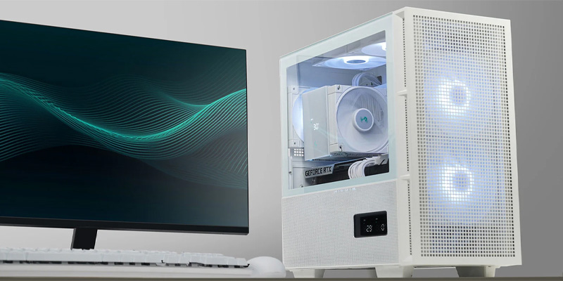 Case máy tính Deepcool CH360 Digital ARGB White R-CH360-WHAPE3D-G-1 Case máy tính Deepcool CH360 Digital ARGB White R-CH360-WHAPE3D-G-1