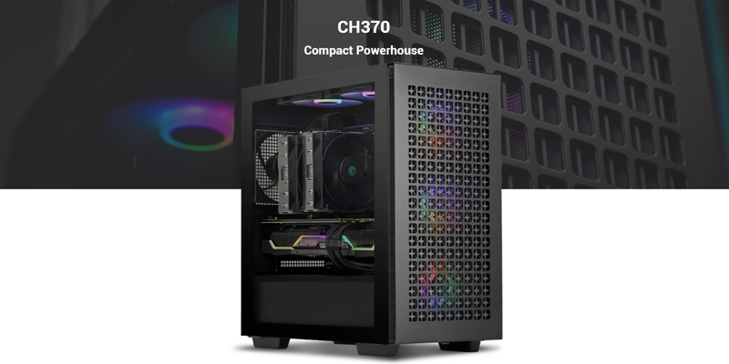 Case máy tính Deepcool CH370 R-CH370-BKNAM1-G-1