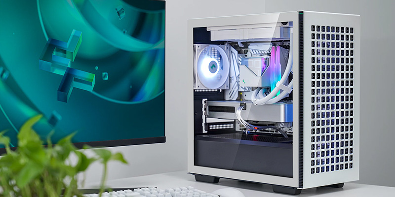 Case máy tính Deepcool CH370 White R-CH370-WHNAM1-G-1 Case máy tính Deepcool CH370 White R-CH370-WHNAM1-G-1