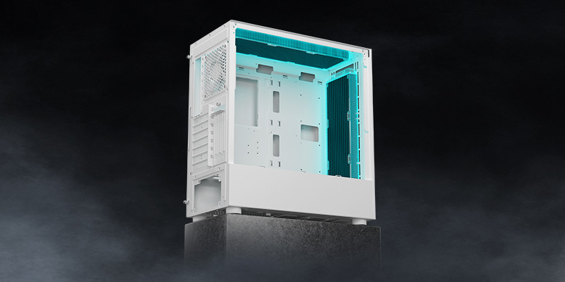 Case máy tính Gamdias Talos E3 Mesh Elite White hỗ trợ hệ thống tản nhiệt đa dạng Case máy tính Gamdias Talos E3 Mesh Elite White hỗ trợ hệ thống tản nhiệt đa dạng