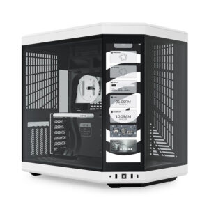 Case máy tính HYTE Y70 Touch Infinite Black/White CS-HYTE-Y70TI-WB