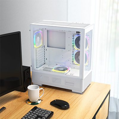 Case máy tính Montech Sky Two ARGB White CASKYTWOWHMT Case máy tính Montech Sky Two ARGB White CASKYTWOWHMT