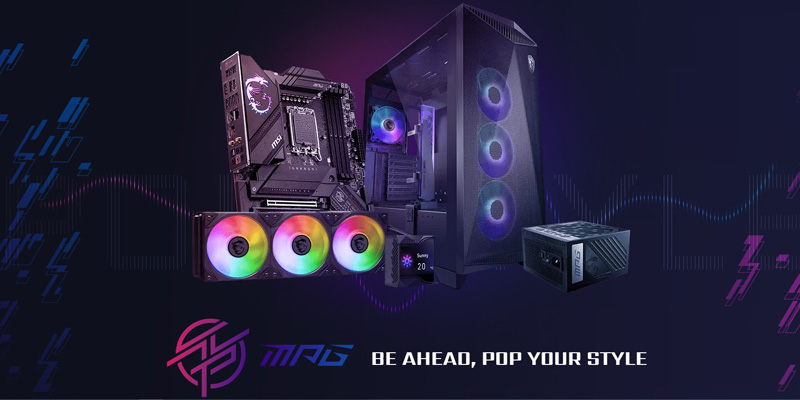 Case máy tính MSI MPG GUNGNIR 300R Airflow Black