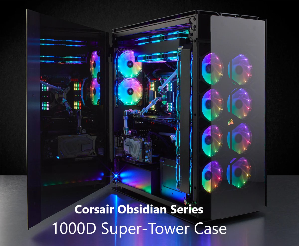 Case máy tính Corsair 1000D RGB CC-9011148-WW Case máy tính Corsair 1000D RGB CC-9011148-WW