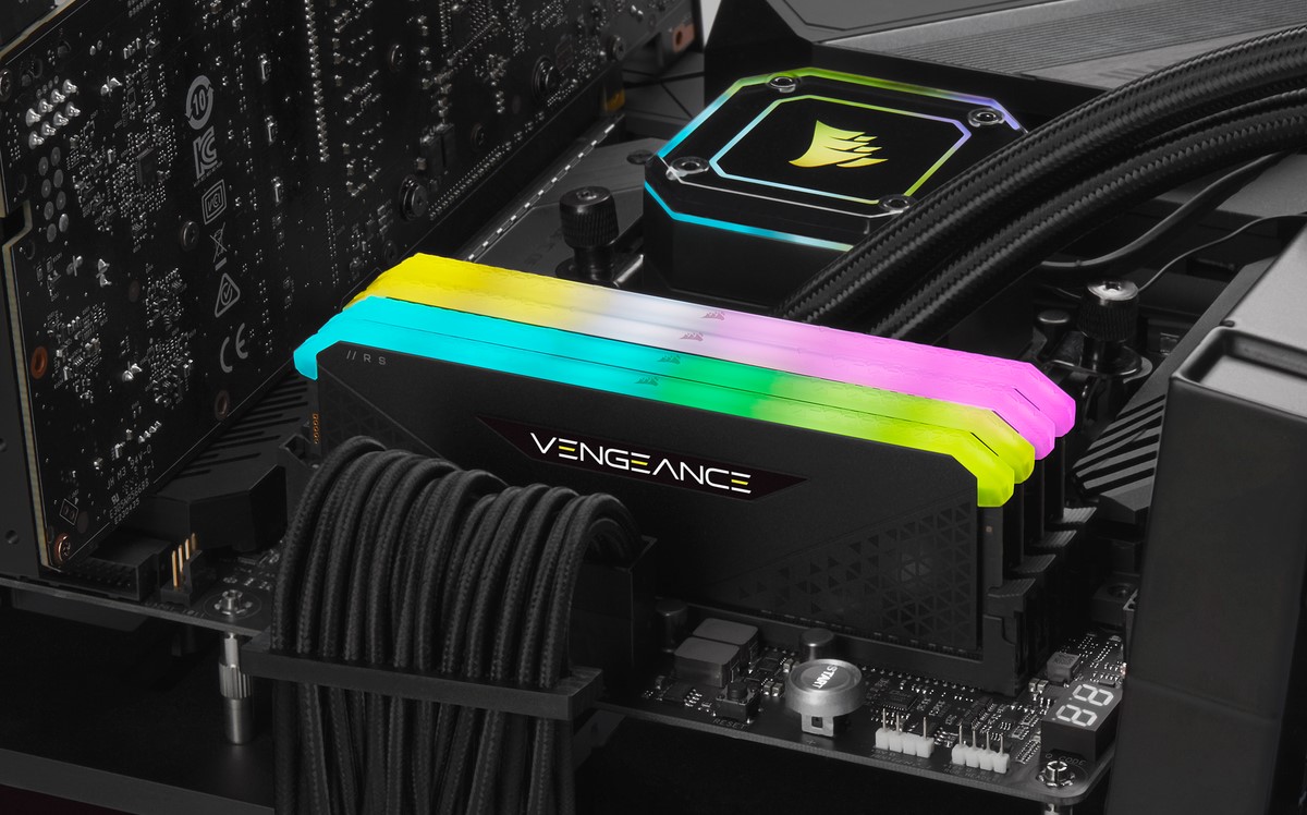 Ram PC Corsair Vengeance RGB RS 32GB 3600MHz DDR4 (2x16GB) CMG32GX4M2D3600C18 Ram PC Corsair Vengeance RGB RS 32GB 3600MHz DDR4 (2x16GB) CMG32GX4M2D3600C18