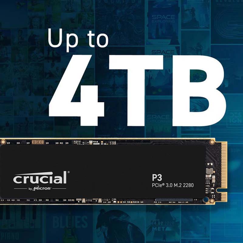 Dung lượng lưu trữ lên đến 4TB