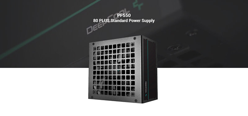 Nguồn máy tính Deepcool PF550 550W 80 Plus R-PF550D-HA0B-EU