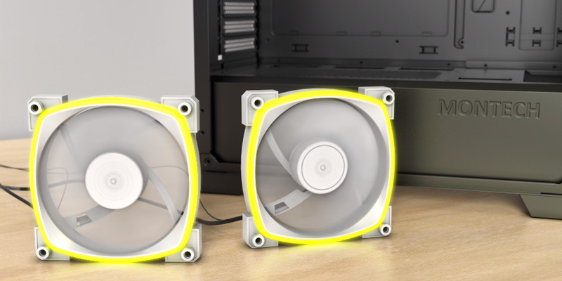 Fan Case Montech RX 120 PWM 120mm