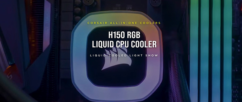 Tản nhiệt nước AIO Corsair H150 RGB CW-9060054-WW