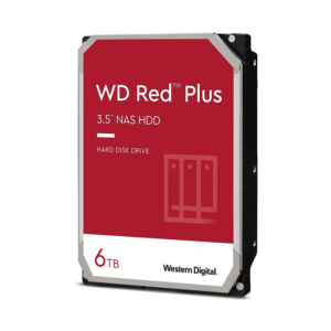 HDD WD Red Plus 6TB 3.5 inch SATA III 256MB Cache 5400RPM WD60EFPX