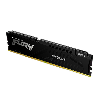 Ram PC Kingston Fury Beast Black 32GB 5200MHz DDR5 (2x16GB) KF552C40BBK2-32 Ram PC Kingston Fury Beast Black 32GB 5200MHz DDR5 (2x16GB) KF552C40BBK2-32