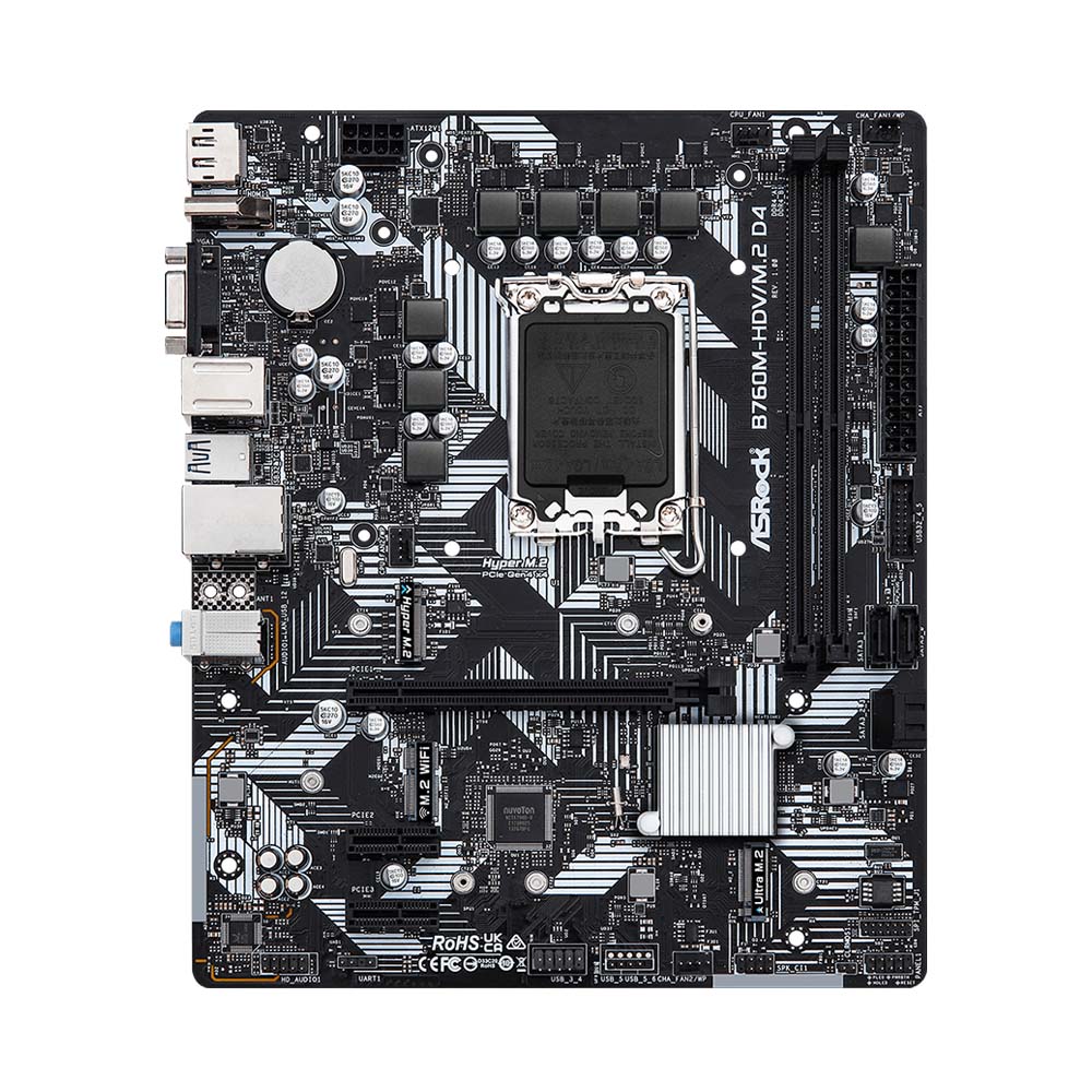 mainboard-pc-asrock-b760m-hdv-m-2-d4-2 Mainboard PC ASRock B760M-HDV/M.2 D4