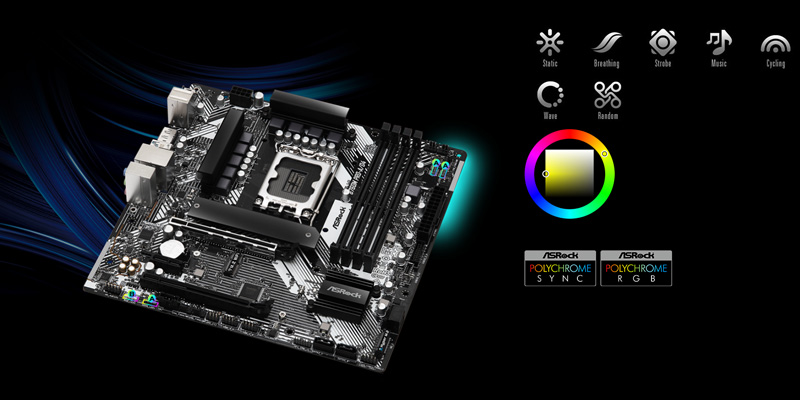 Mainboard PC ASRock B760M Pro-A/D4 Mainboard PC ASRock B760M Pro-A/D4