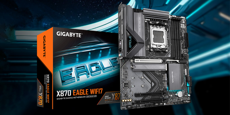 Mainboard PC Gigabyte X870 EAGLE WIFI 7 Mainboard PC Gigabyte X870 EAGLE WIFI 7