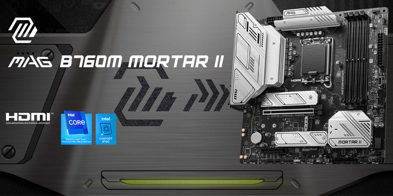Mainboard PC MSI MAG B760M MORTAR II Mainboard PC MSI MAG B760M MORTAR II