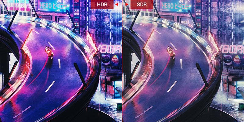 HDR với DCI-P3 90% VÀ DISPLAYHDR 400