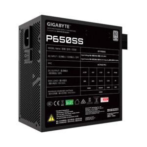 Nguồn máy tính Gigabyte P650SS 650W 80 Plus Silver GP-P650SS