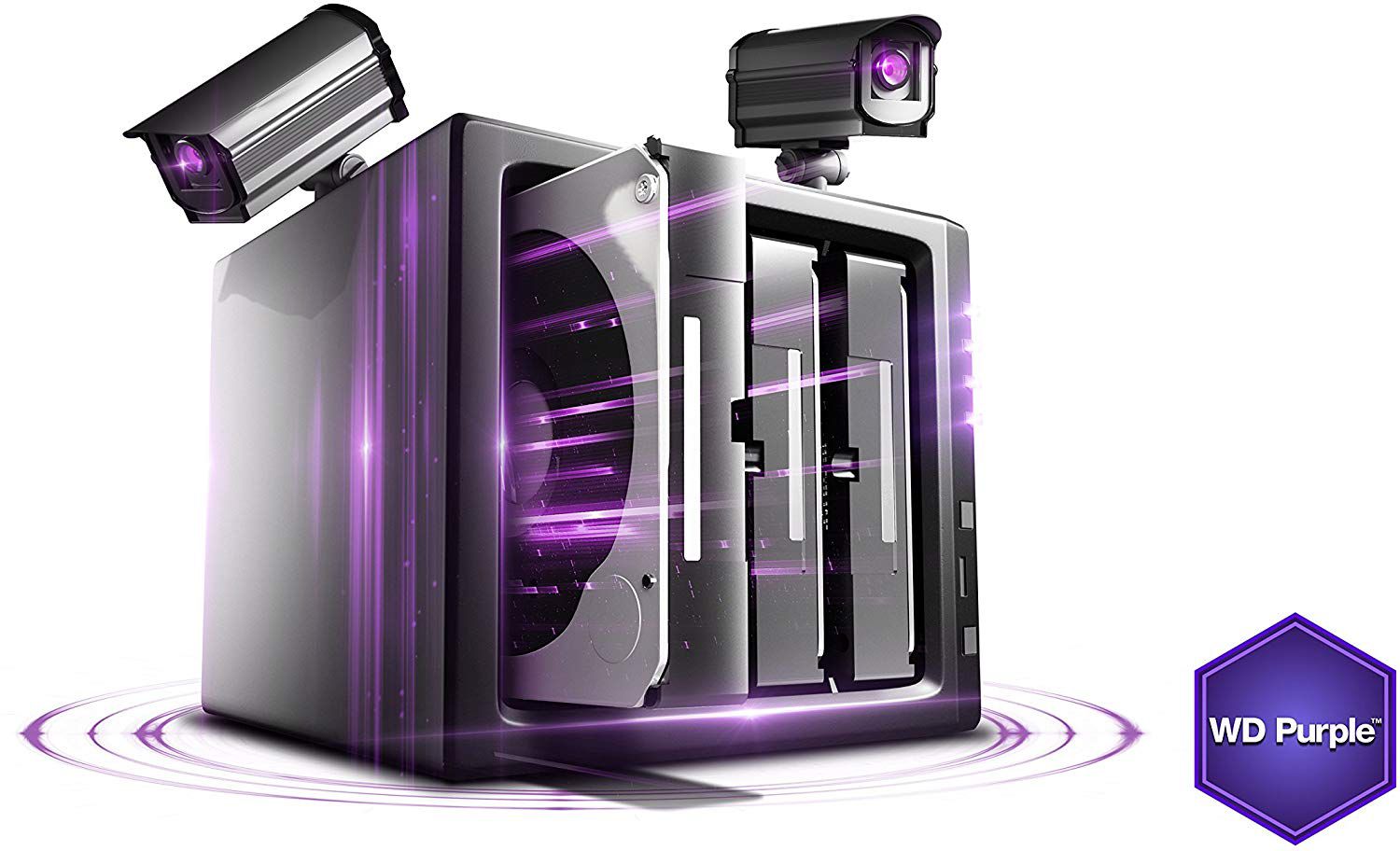 HDD WD Purple 4TB 3.5 inch SATA III 256MB Cache 5400RPM WD43PURZ HDD WD Purple 4TB 3.5 inch SATA III 256MB Cache 5400RPM WD43PURZ