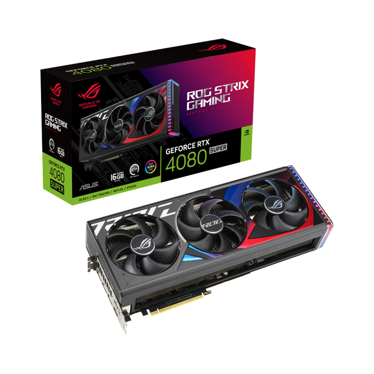 VGA Asus ROG GeForce RTX 4080 Super 16GB GDDR6X ROG-RTX4080S-16G-GAMING